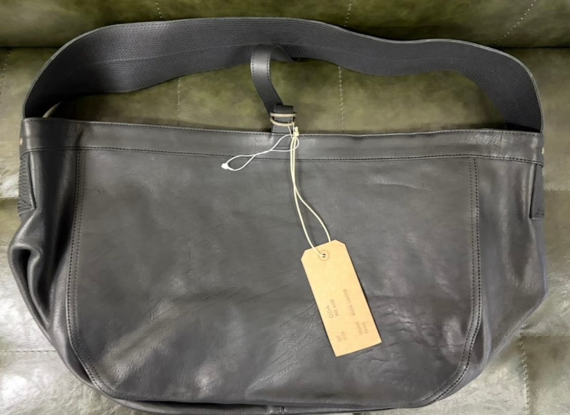 타이가타카하시 뉴스보이백 라지 블랙 상품이미지1