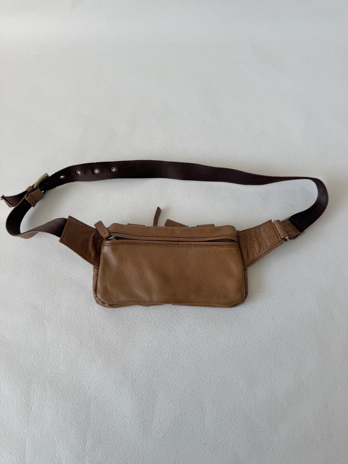 Pre owned 레더 힙색 보조가방 상품이미지5