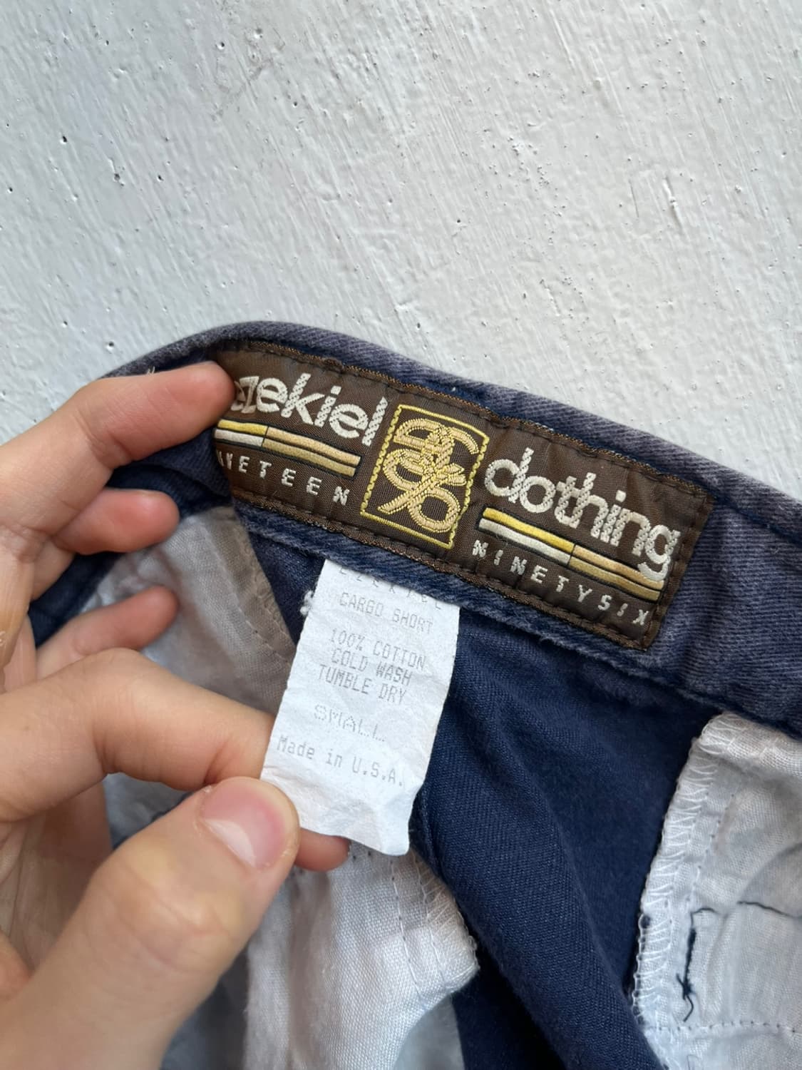 Made in USA 빈티지 워싱 카고 쇼츠 반바지 상품이미지2