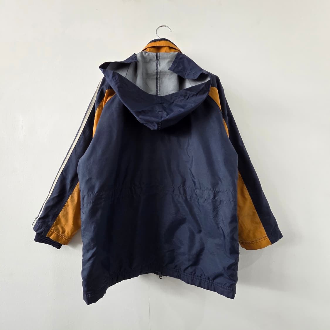 90s 아디다스 빈티지 배색 워크자켓 패딩 상품이미지7