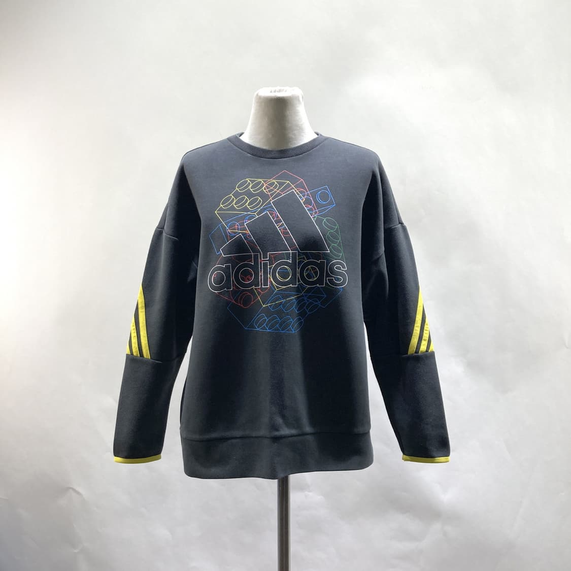 아디다스 주니어 맨투맨티셔츠 블랙 150  상품이미지1