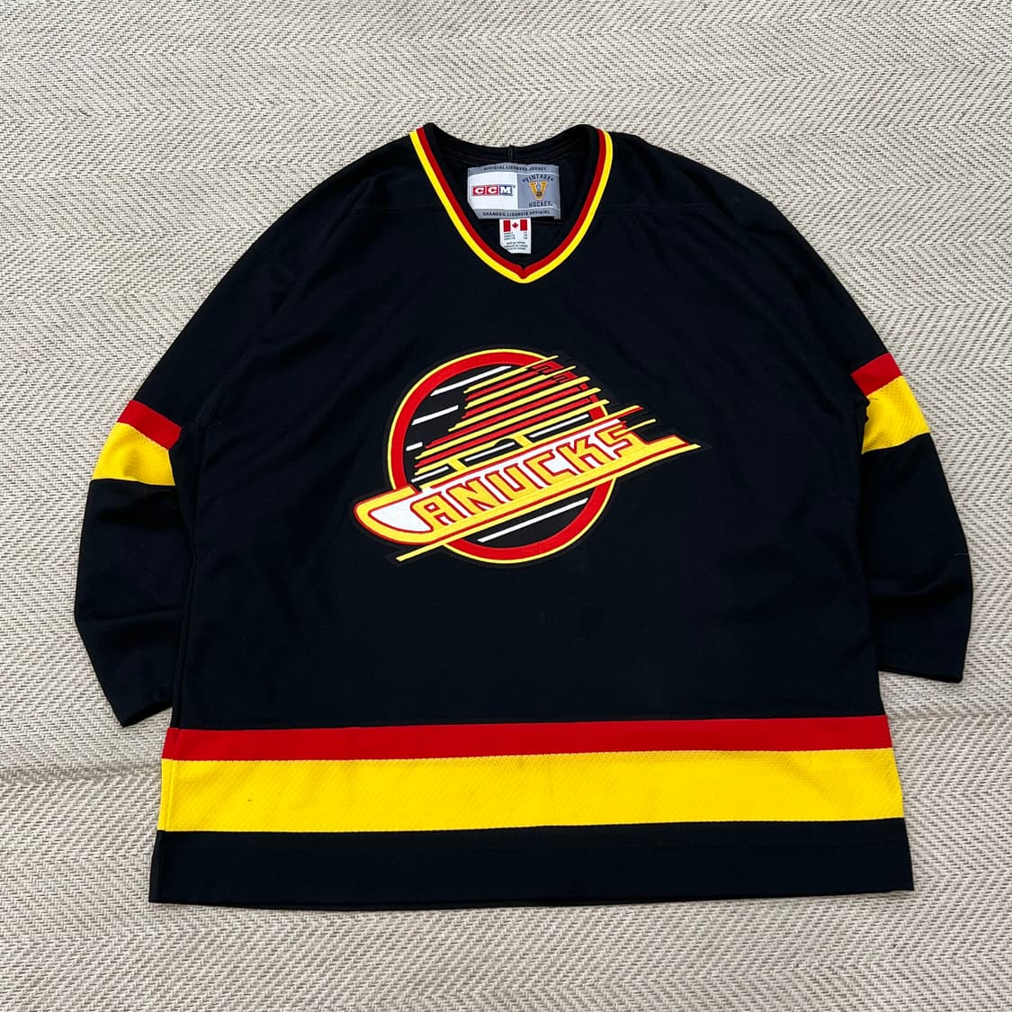 ccm 벤쿠버 캐넉스 하키져지 r3251 상품이미지1