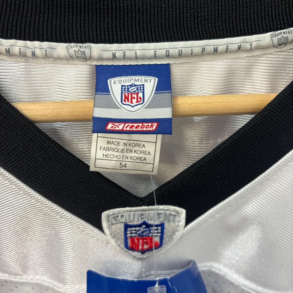 NFL X 리복 볼티모어 레이븐스 화이트 럭비져지 2XL 상품이미지7