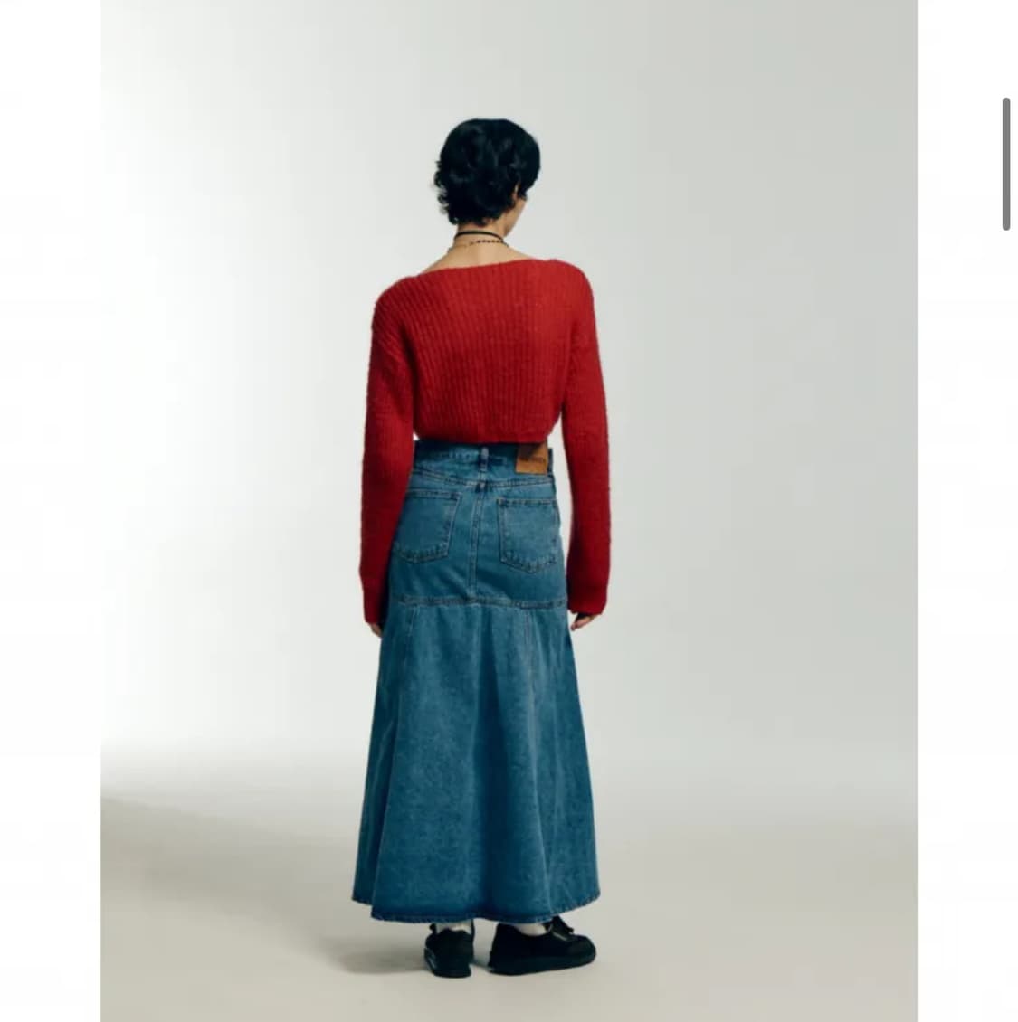 와이낫어스 mohair boat neck knit sweater - re 상품이미지5