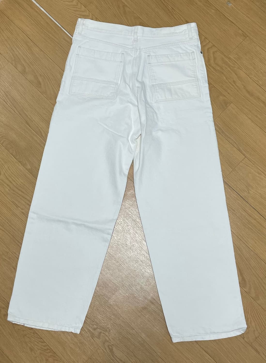 cos 코스 릴렉스드핏 와이드레그진 화이트 31 상품이미지2