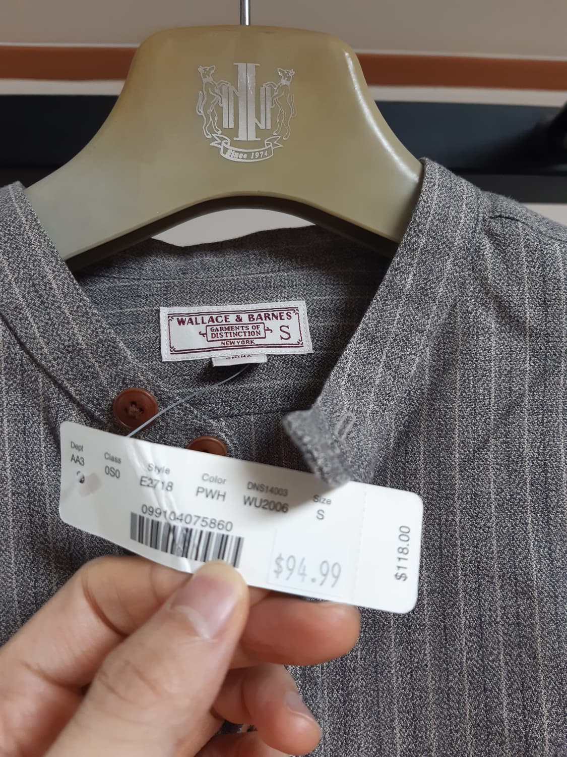 제이크루 wallace barnes 헨리넥 풀오버 셔츠 상품이미지3