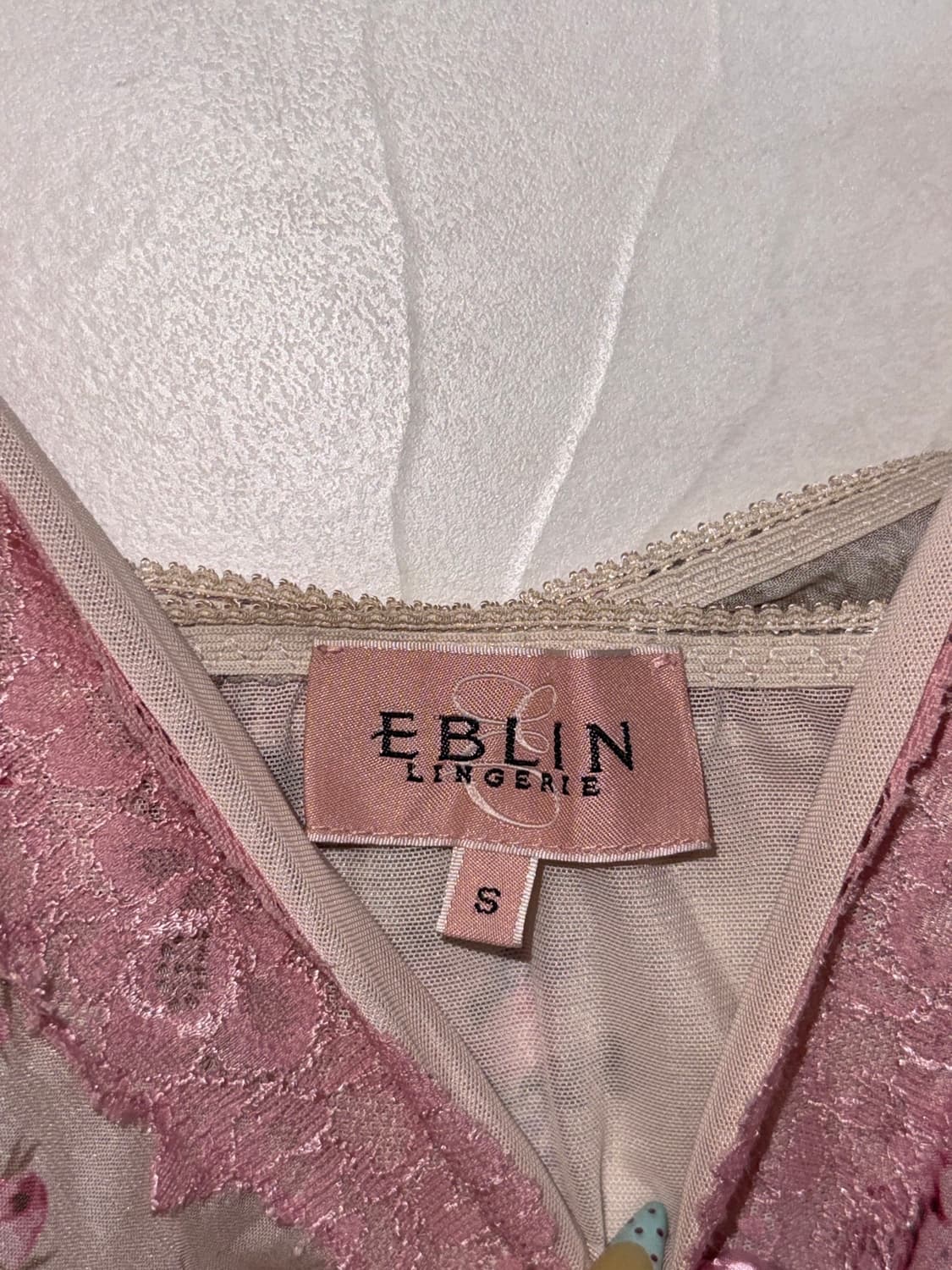 Eblin pink rose fairy lace slip ops 상품이미지5