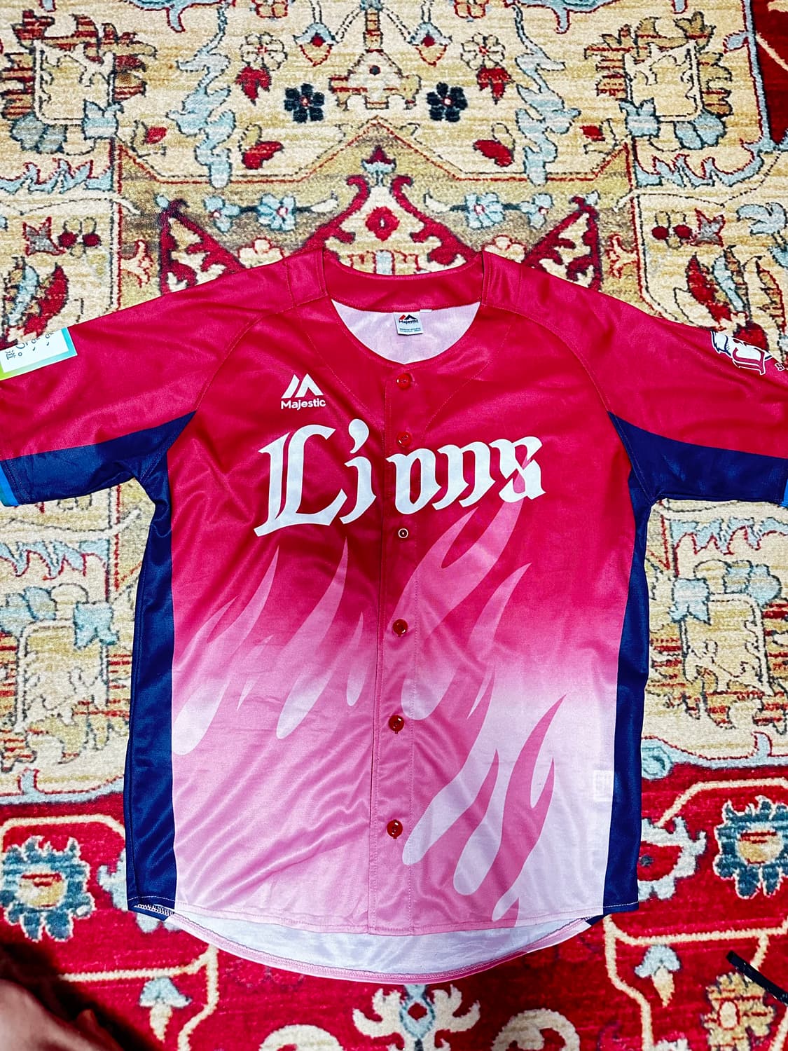 Majestic 라이온즈 재팬 야구 유니폼 타케쿠마 상품이미지1