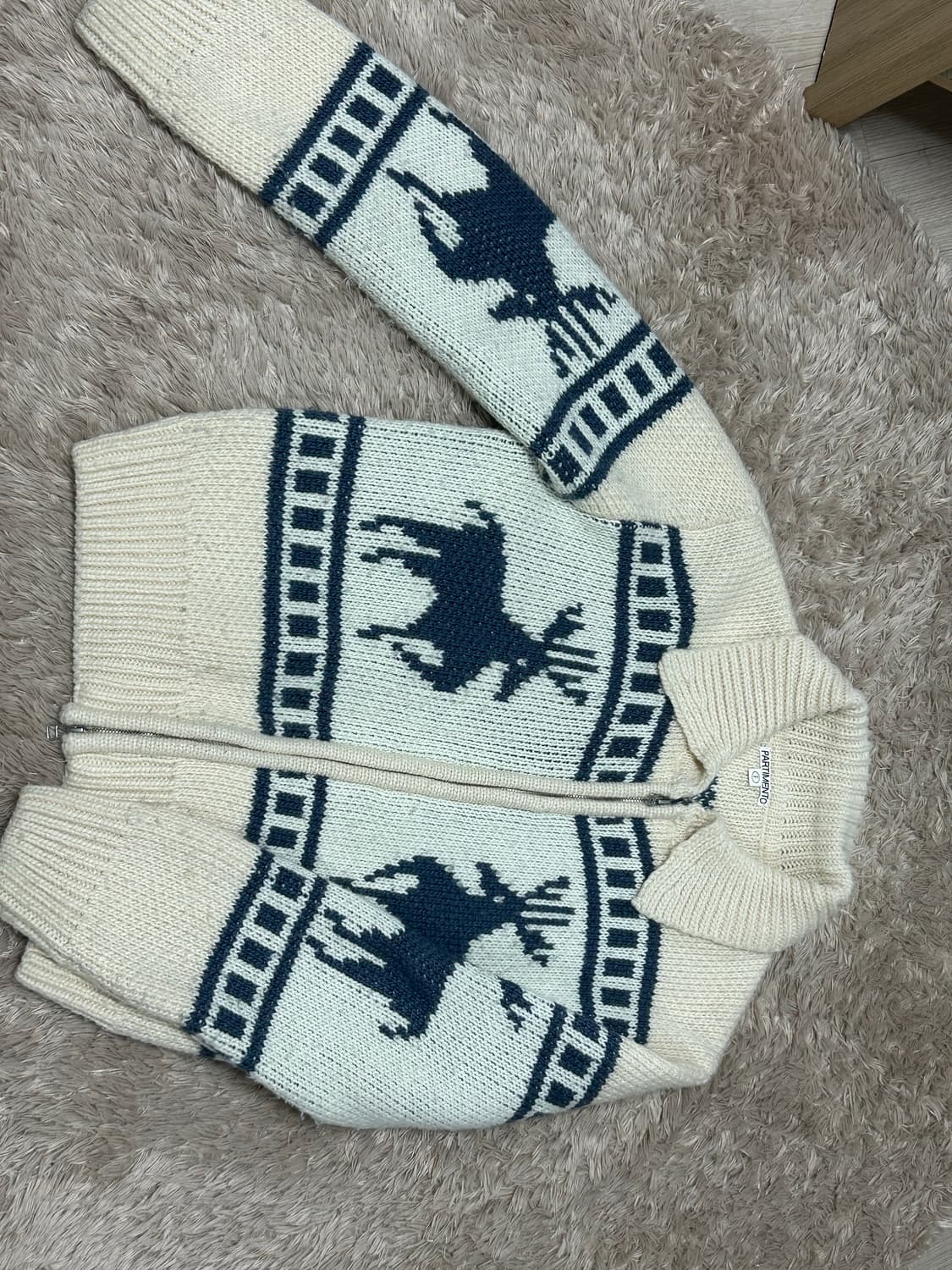 파르티멘토우먼 니트집업 상품이미지2