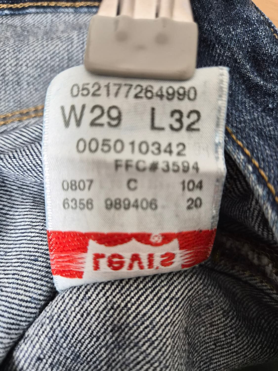 리바이스Levis 501 29사이즈 P-66 상품이미지6