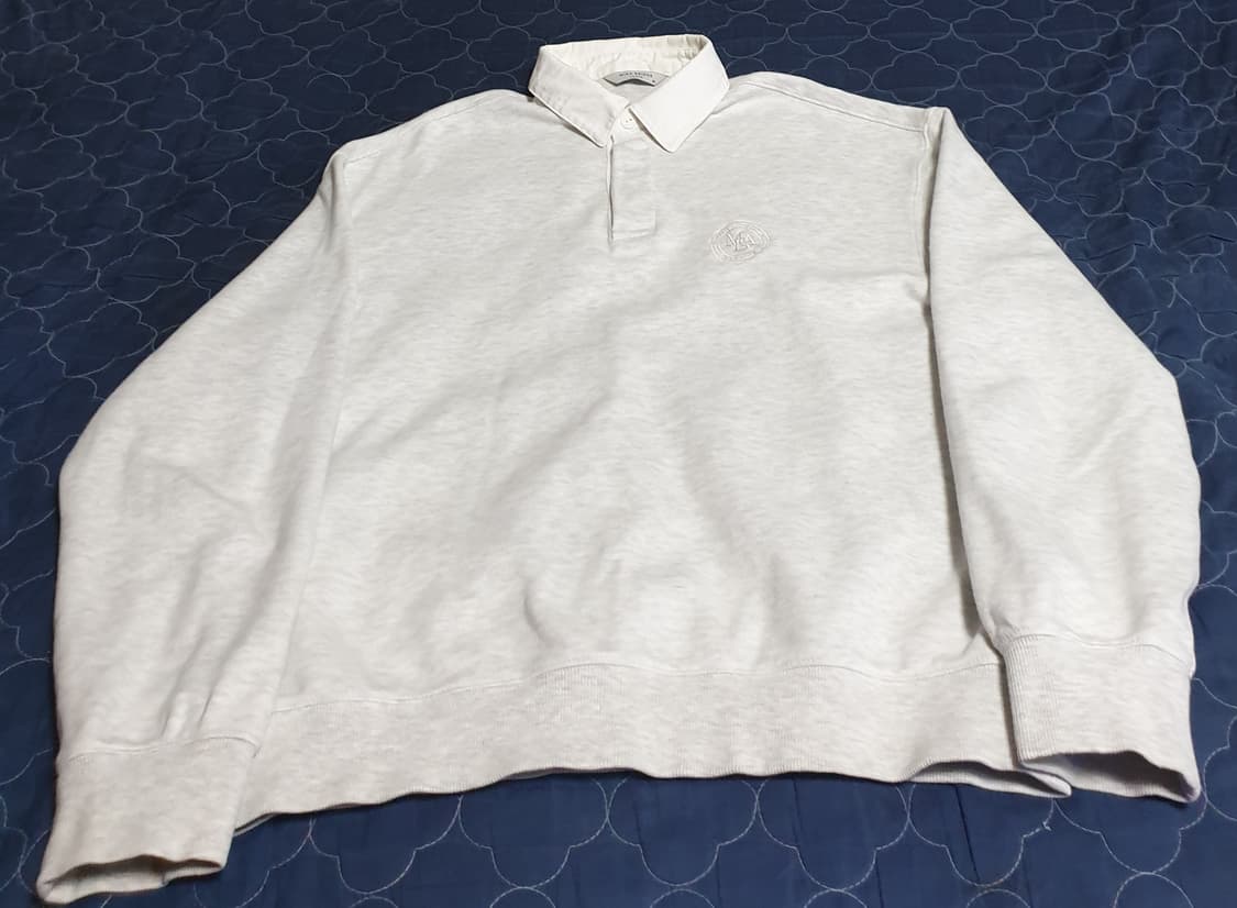 마인드브릿지 카라 오버핏 맨투맨 멘란지(95) 상품이미지1