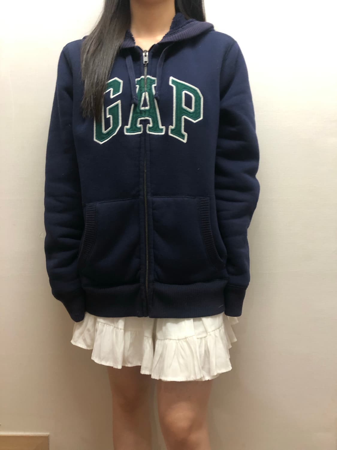 빈티지 갭 네이비 후드집업 상품이미지8