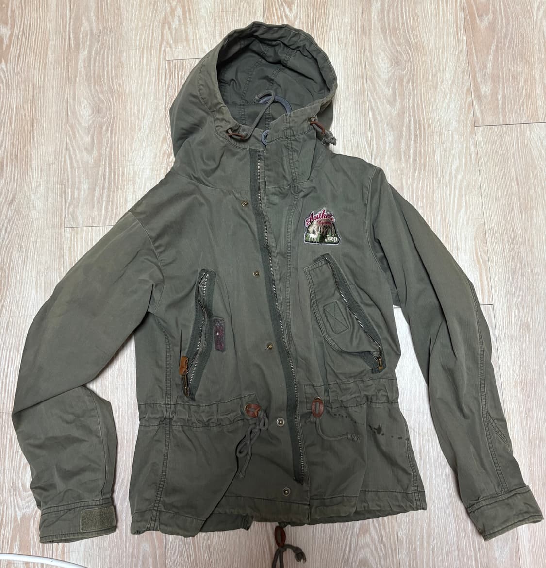 Jeep 카키 자켓 상품이미지1