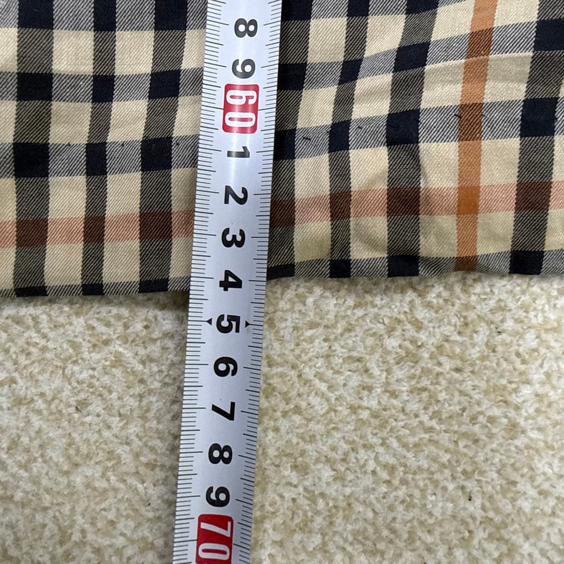 105 닥스 체크 반팔 셔츠 0219T1 상품이미지6