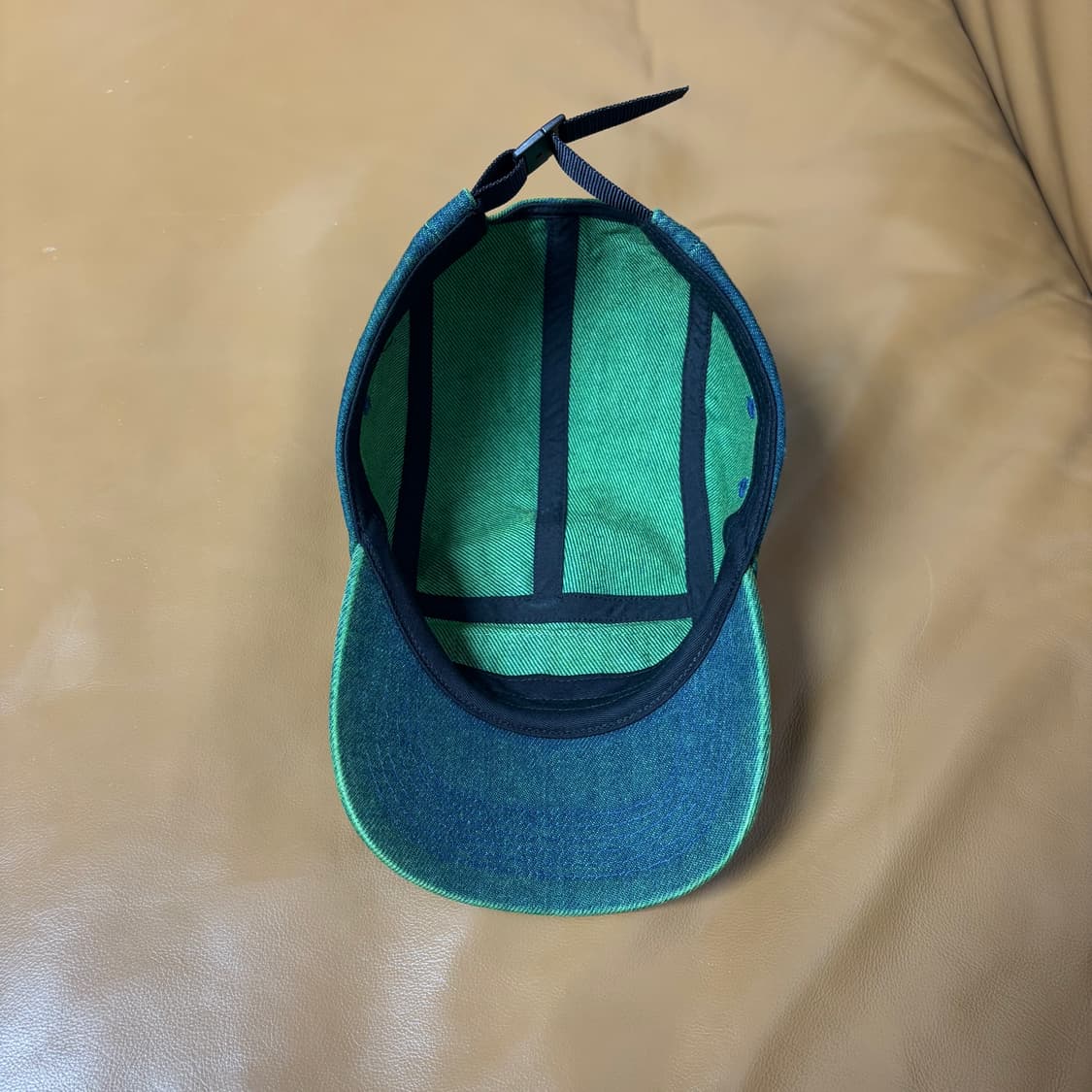Supreme 슈프림 23ss 오버다이드 데님 그린 캠프캡 모자 상품이미지6