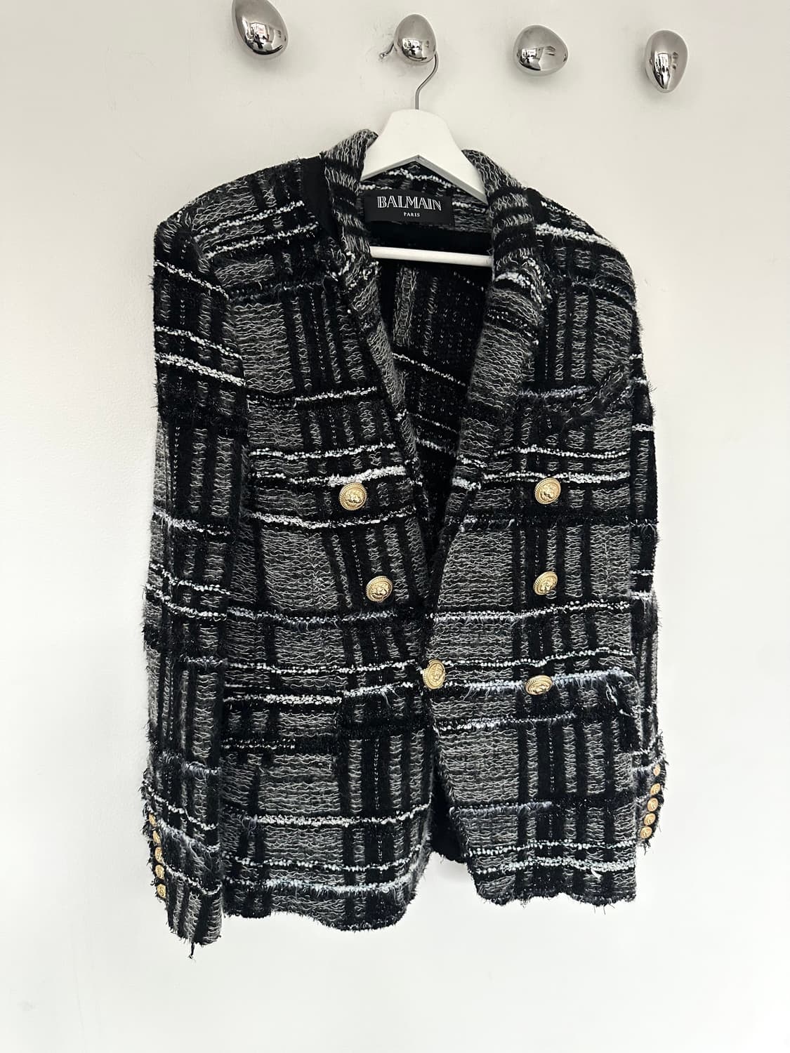 발망 나폴레옹 트위드 더블 자켓 상품이미지4