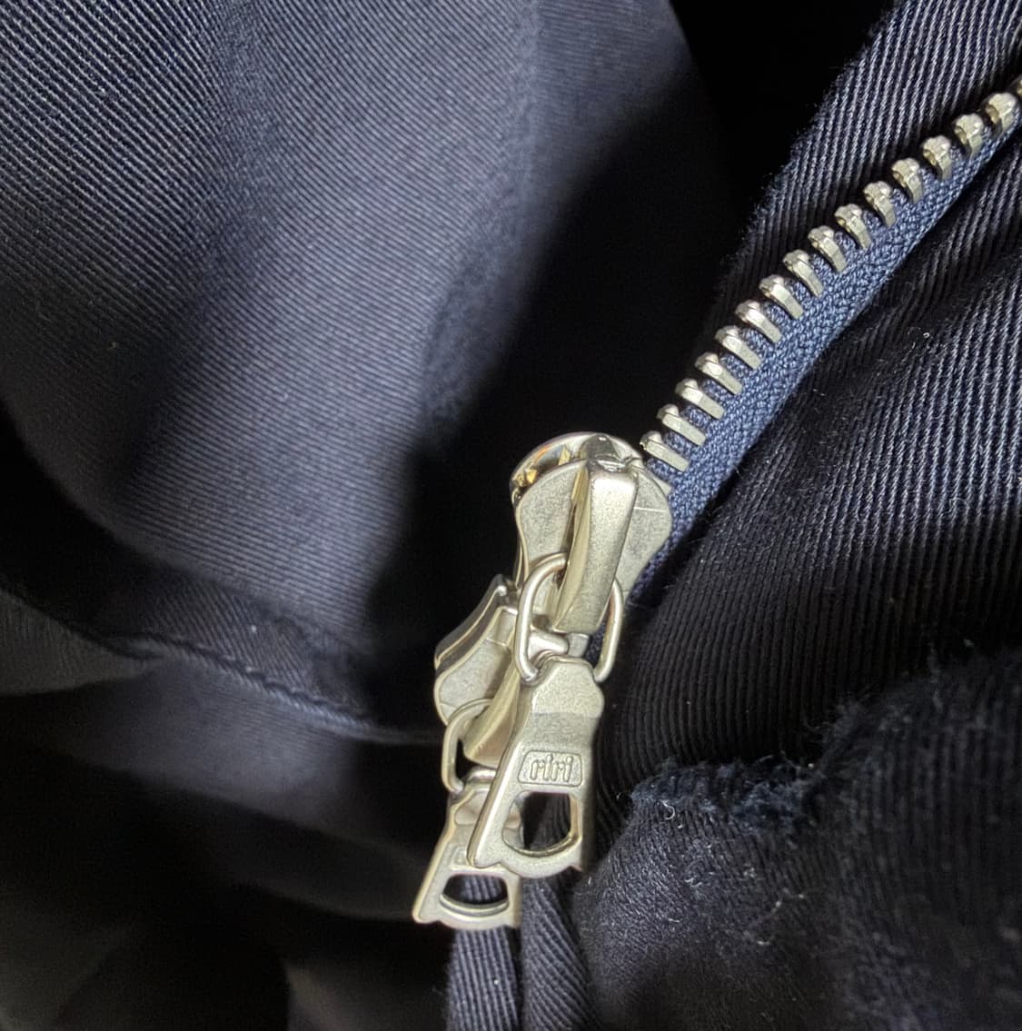 드리스반 노튼 x 베르너 팬톤 파카 네이비 S 상품이미지5