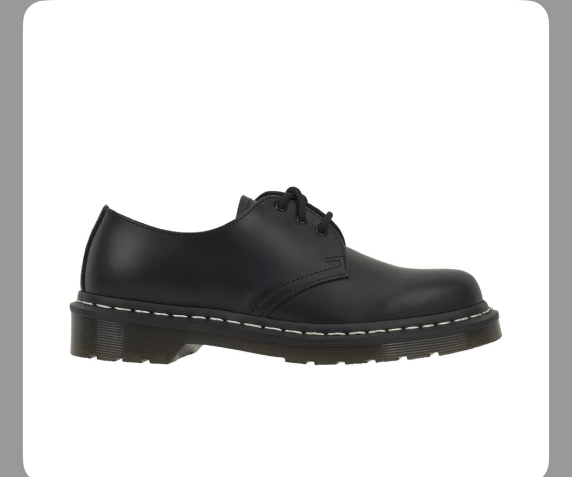 (구매,270) 닥터마틴 1460 WS 블랙 스무스 상품이미지1