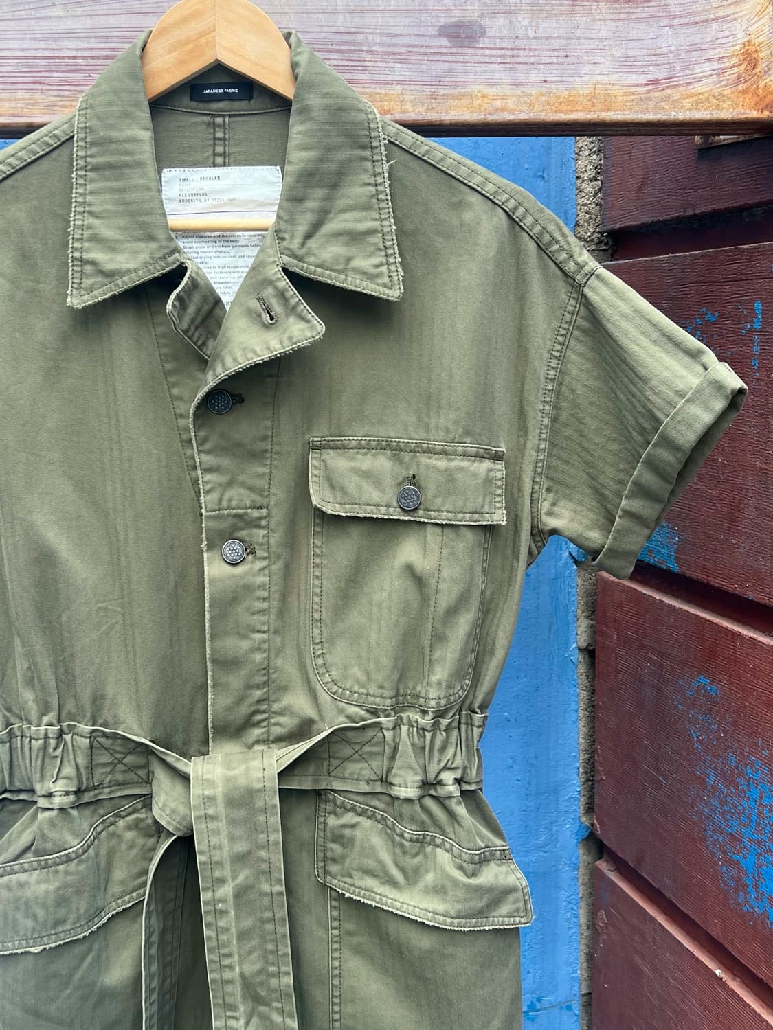 R13 21ss Surplus Romper 상품이미지2