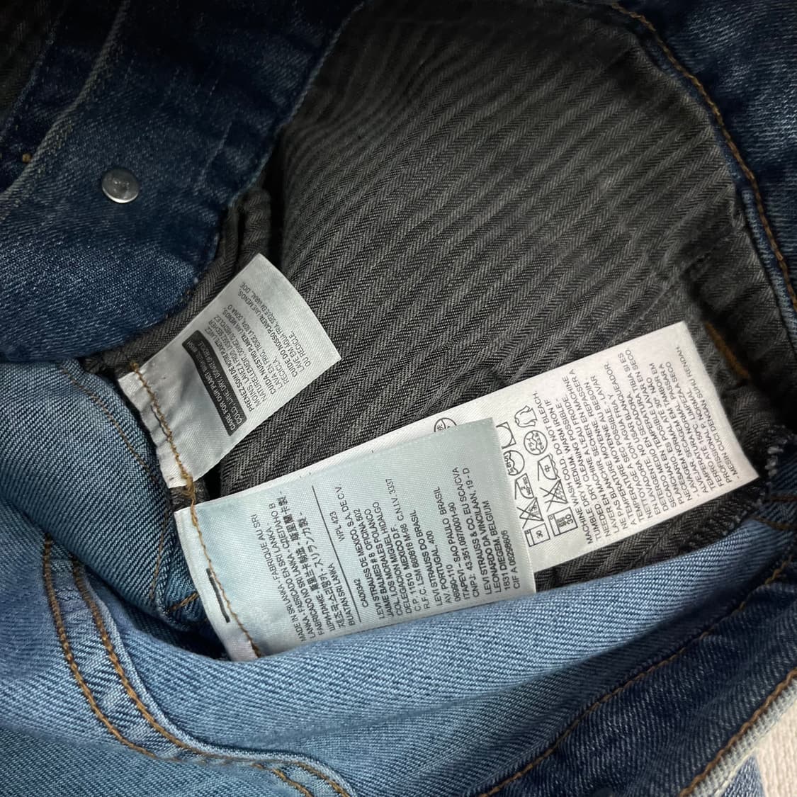 90 리바이스 크롭 데님자켓   상품이미지5