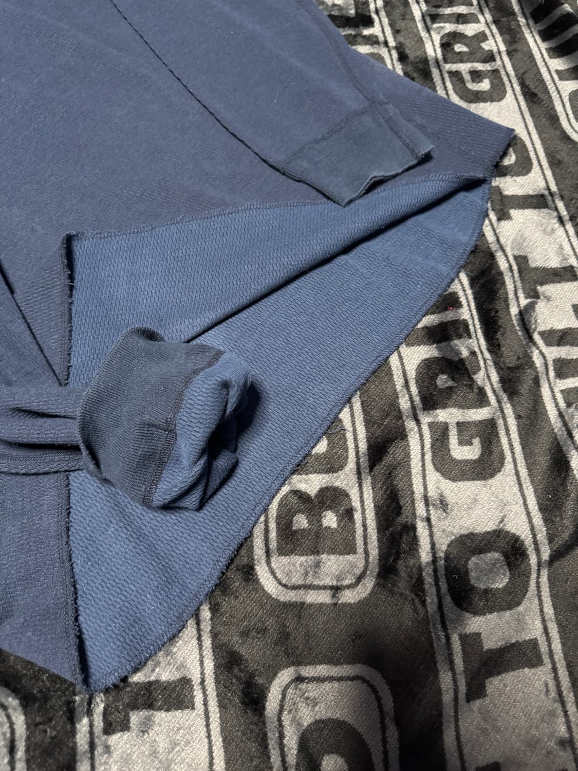 더 노스페이스 퍼플라벨 써멀 필드 롱 슬리브 티 네이비 상품이미지8