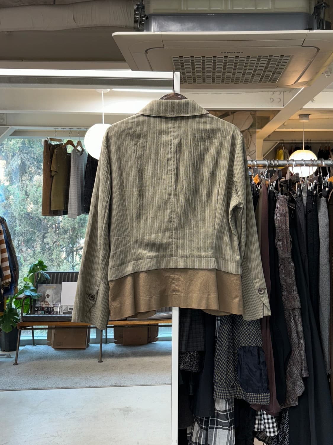 Grand success 레이어드 나일론 자켓 상품이미지2