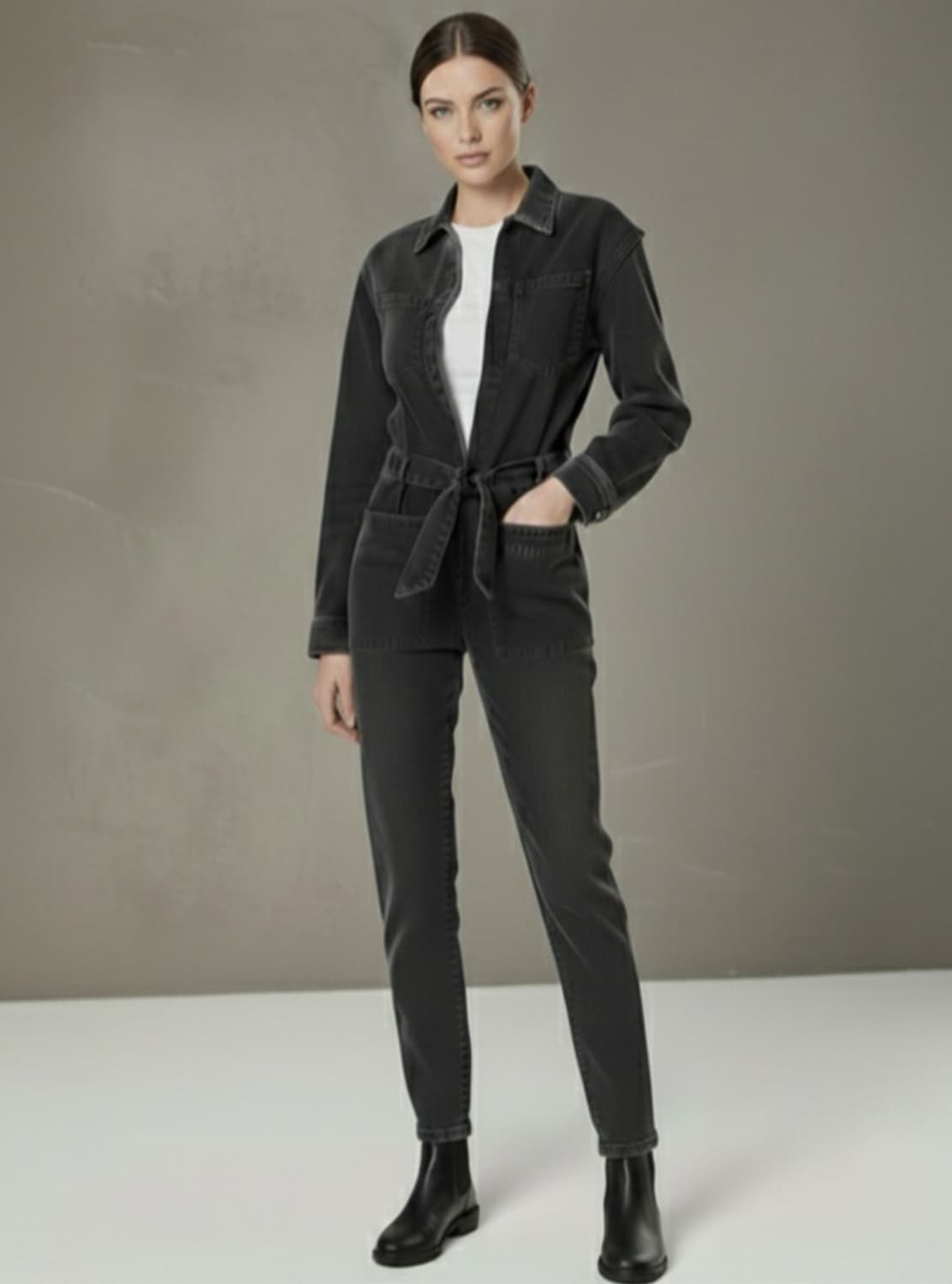 IRO 이로 데님 점프수트 34사이즈(44사이즈) 상품이미지1