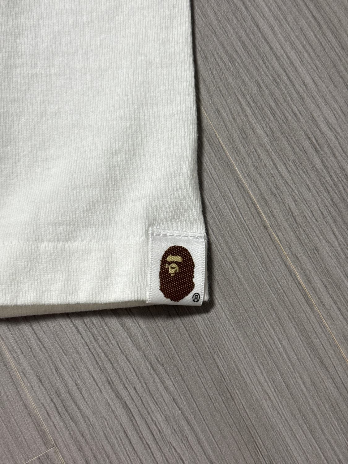 Bape x JJJJound 콜라보 티셔츠 상품이미지3