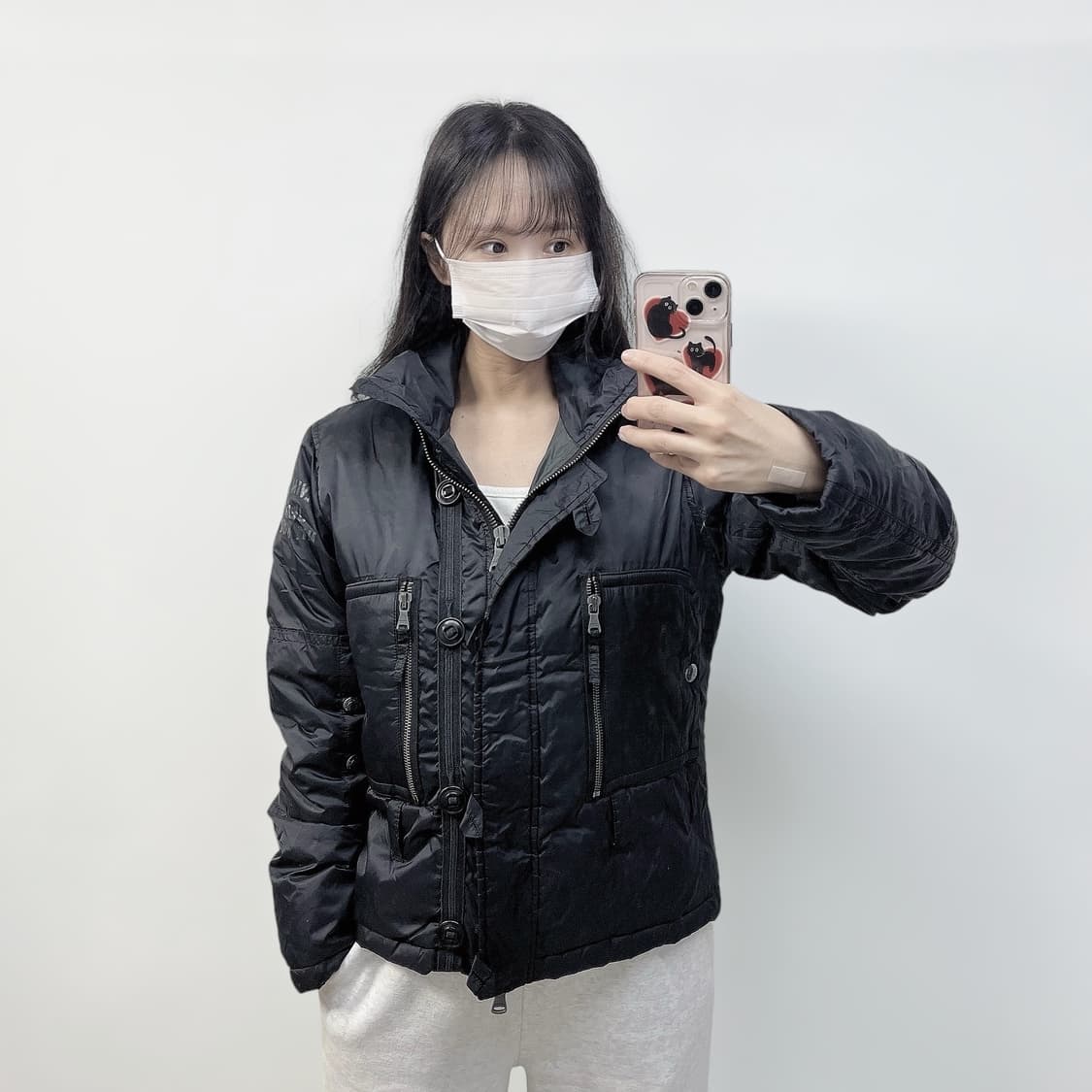 캘빈클라인 진스 투웨이 패디드 다운 점퍼 상품이미지1