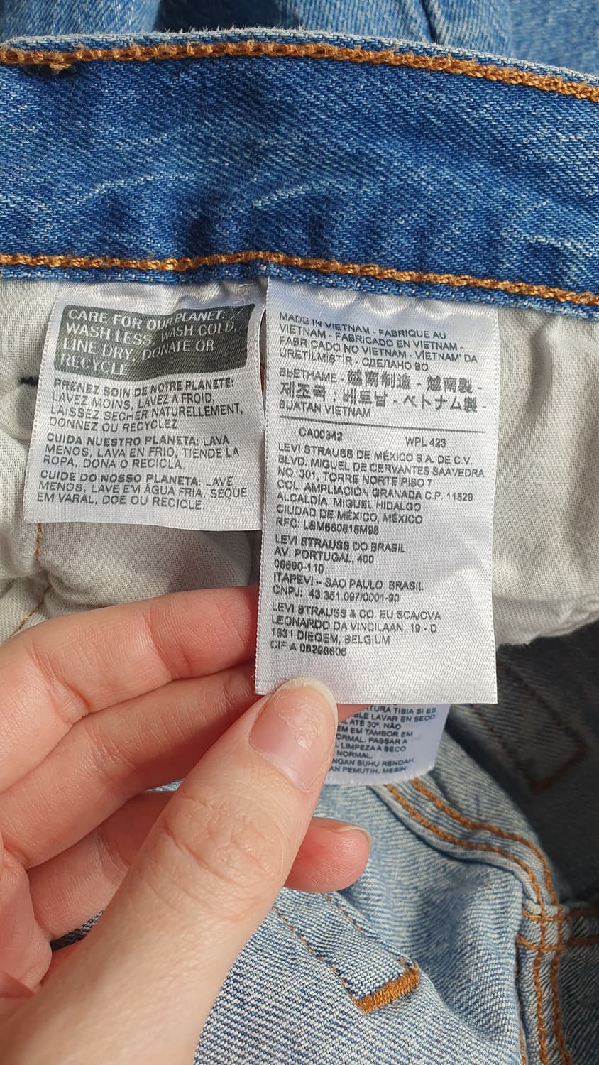 리바이스 501 '93 연청데님 32 상품이미지7