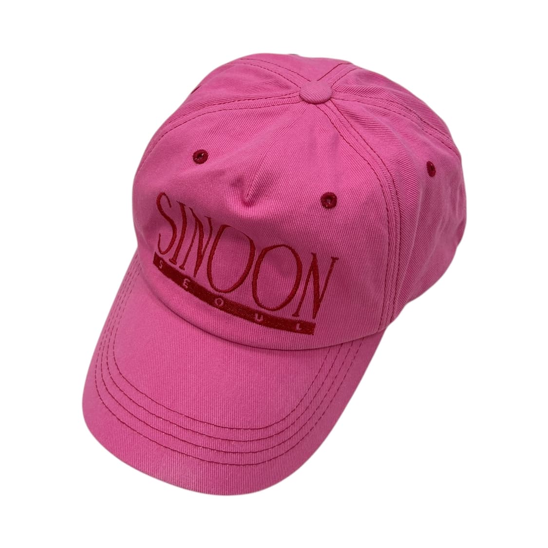 SINOON 시눈 볼캡 모자 핑크 상품이미지2