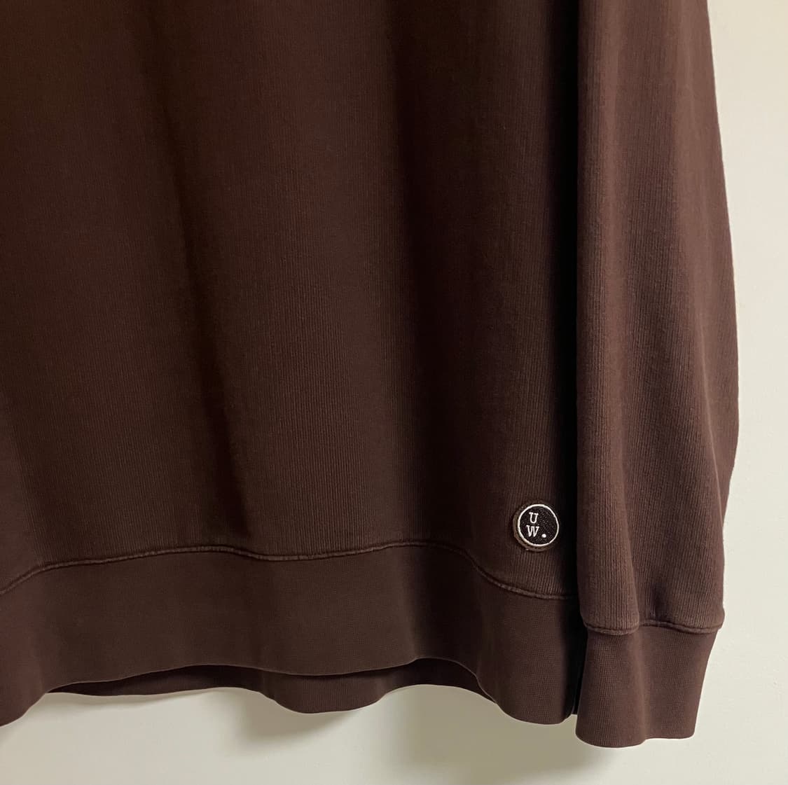 [Universal Works] 드라이핸들 루프백 클래식 크루 스웨트셔츠 상품이미지2