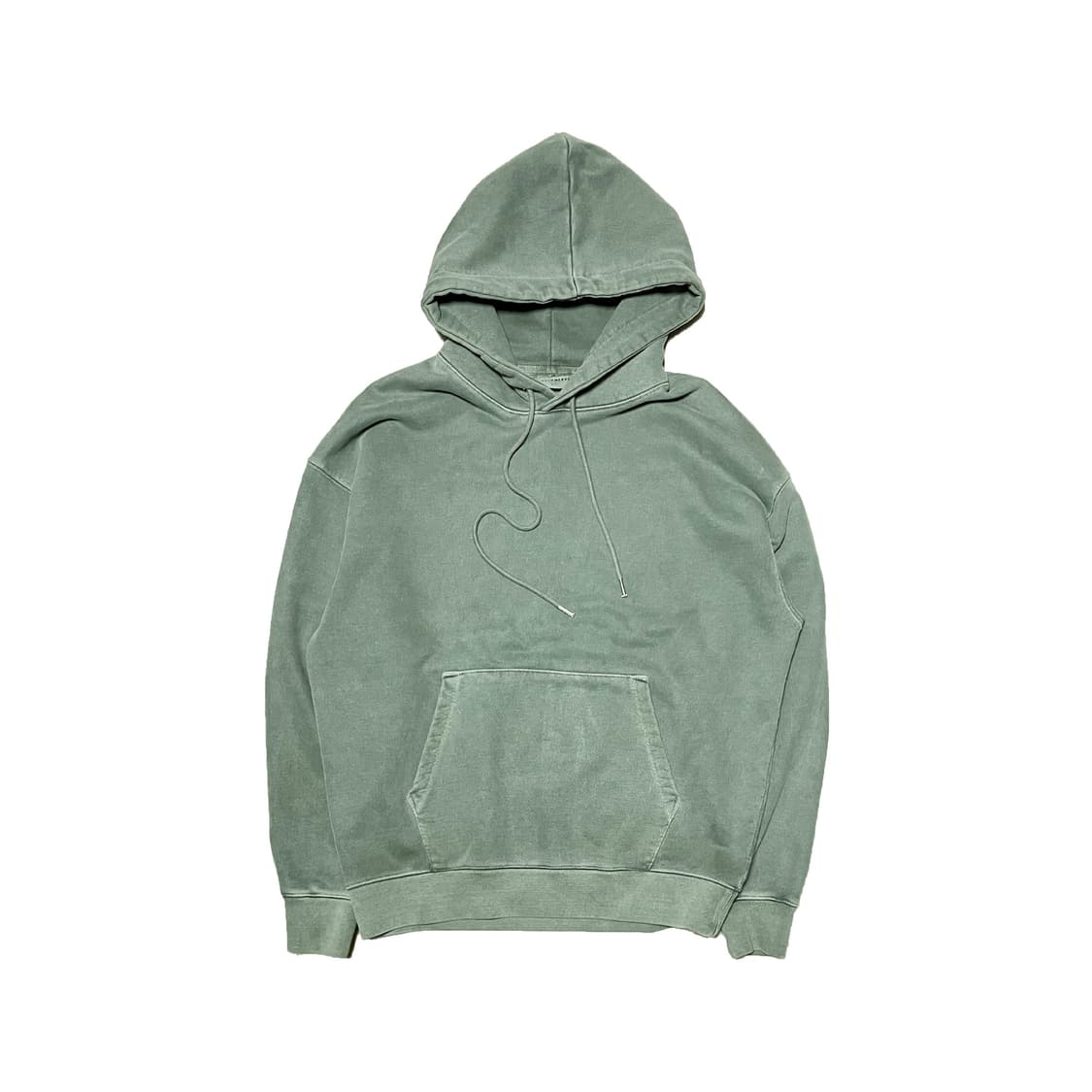 소버먼튼 980G 피그먼트 후드티 카키 상품이미지1