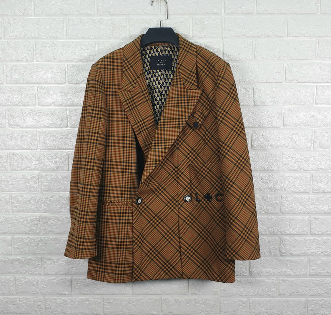 [66]메종드메이어 체크 자켓 상품이미지1