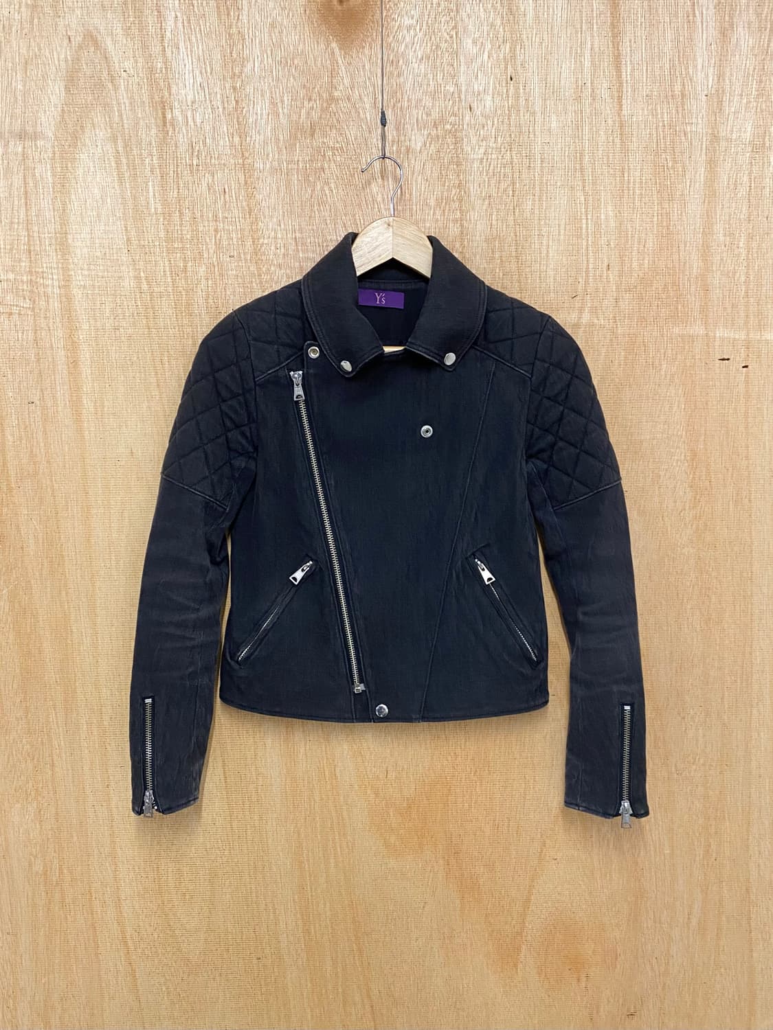 Y's python denim rider jacket 요지 파이톤 데님 상품이미지4