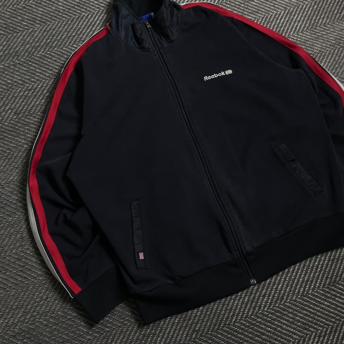 90s 리복 올드스쿨 사이드라인 트랙탑 스웻 져지 y 4764 상품이미지4