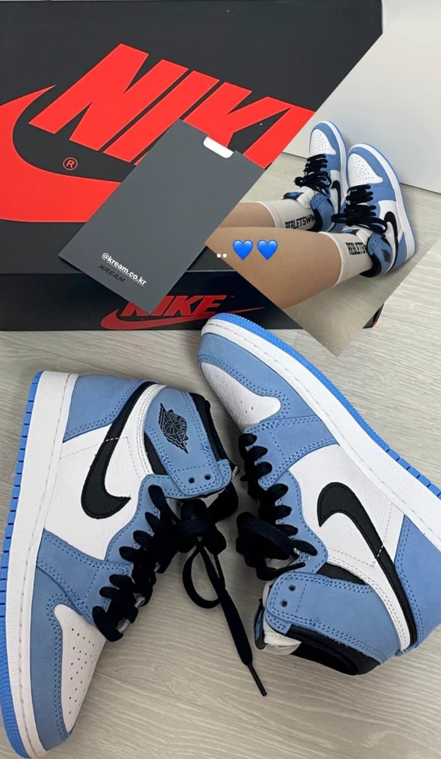 조던 gs 레트로 하이 og 유니버시티 블루 상품이미지1