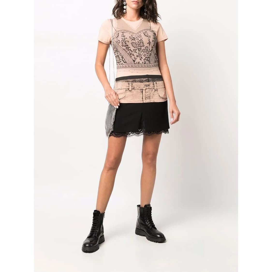 디올 DIOR 트롱프뢰유 레이스 티셔츠 상품이미지2