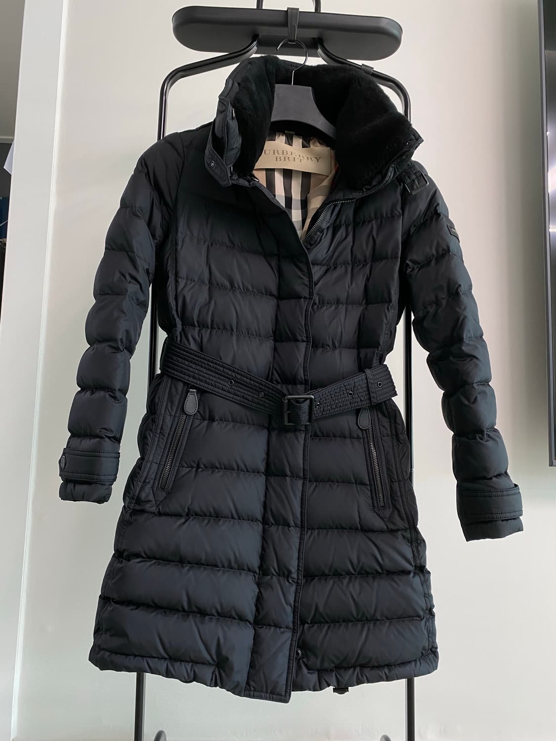 버버리브릿 패딩 블랙 S 55-551/2 상품이미지1