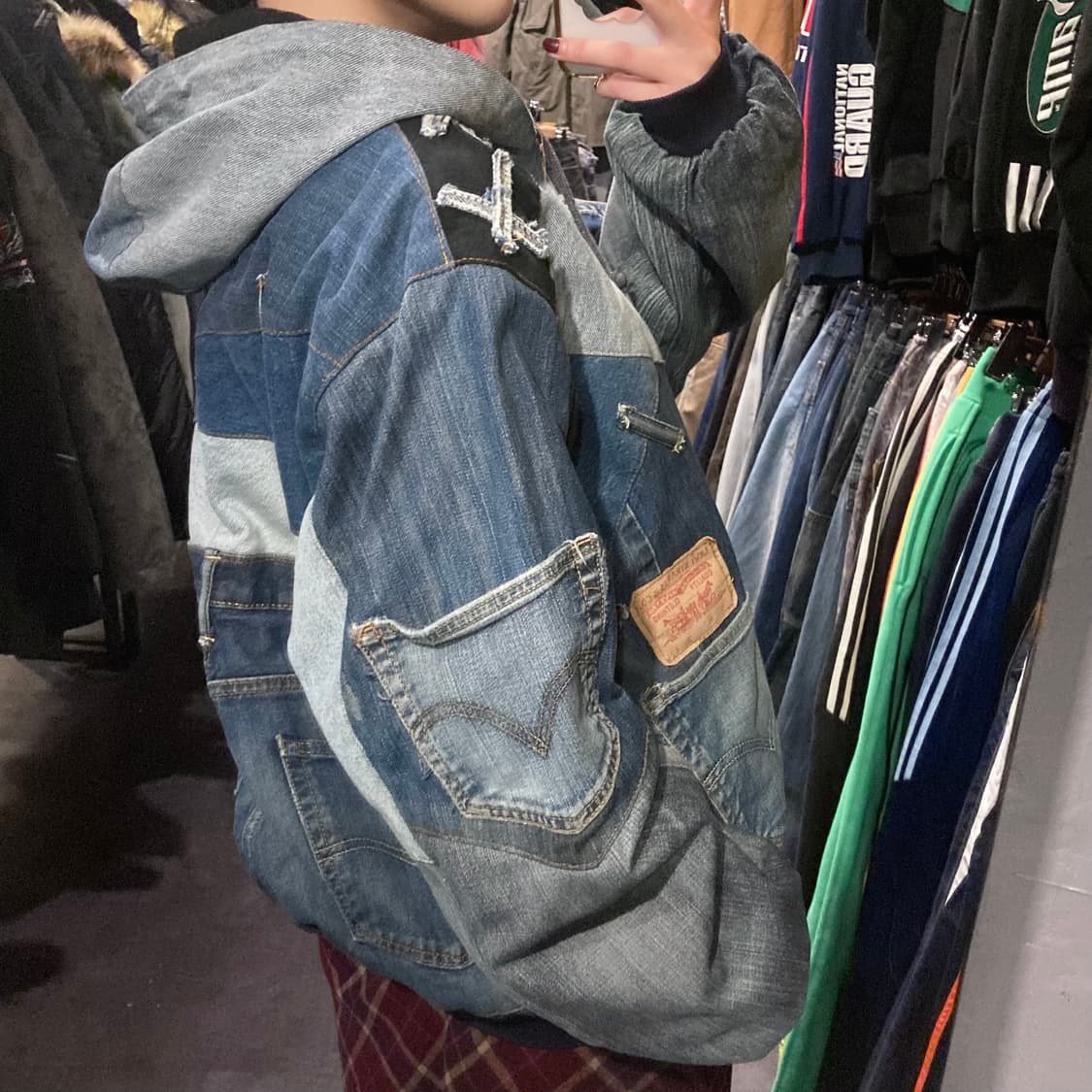 [IM]리바이스 리메이크 후드집업 데님자켓 상품이미지6