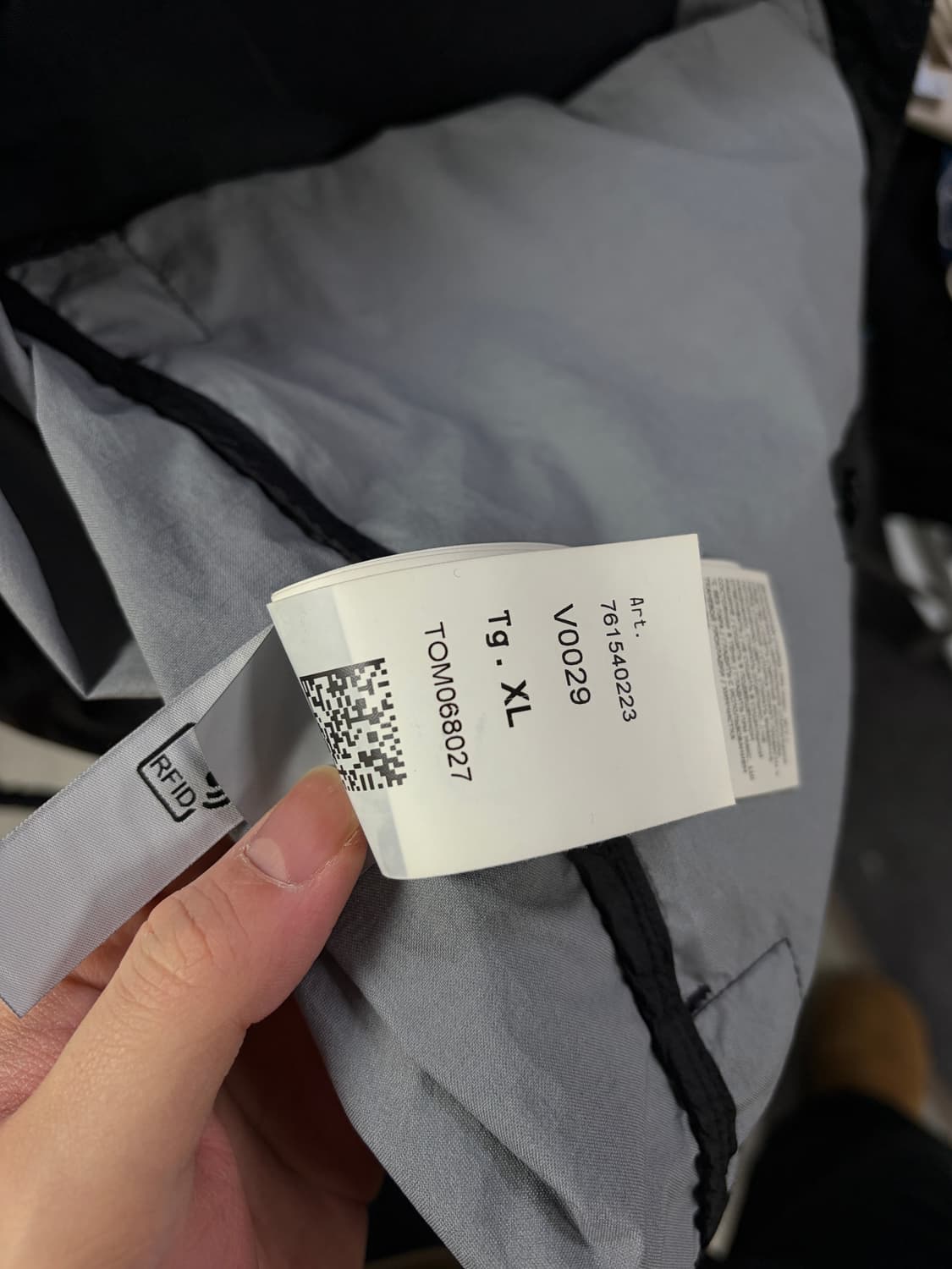 스톤아일랜드 멤브라나 3l tc 바람막이 자켓 XL(거의 새제품) 상품이미지4