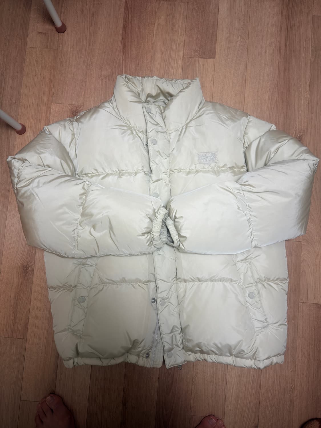 마리떼 클래식 로고 다운 자켓 / 라이트베이지 / L 상품이미지3