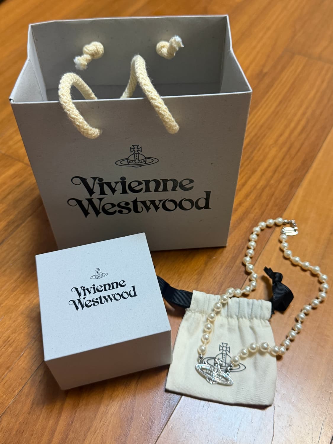 비비안웨스트우드 진주 목걸이 상품이미지2