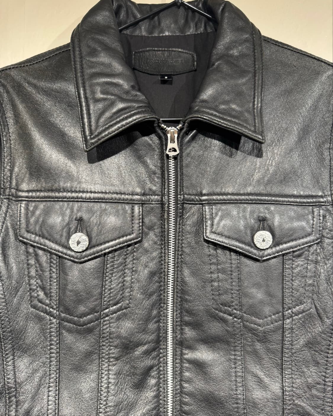 Jack Rose Sheepskin Leather Jacket   상품이미지5