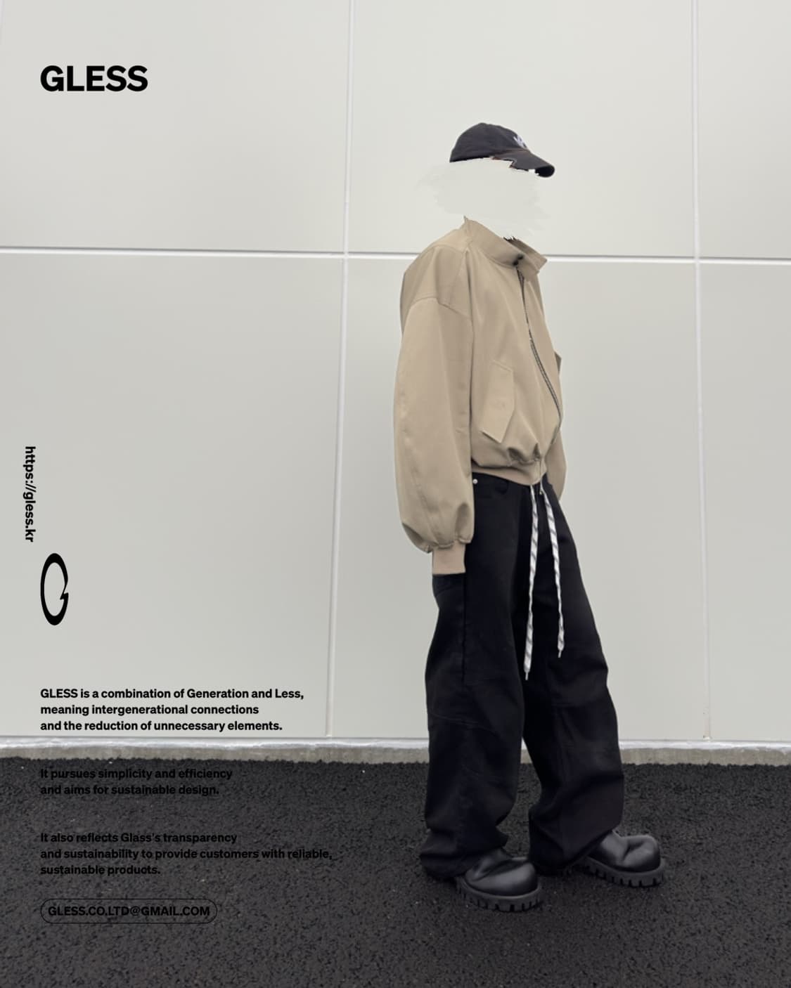 글레스 해링턴 자켓 상품이미지3