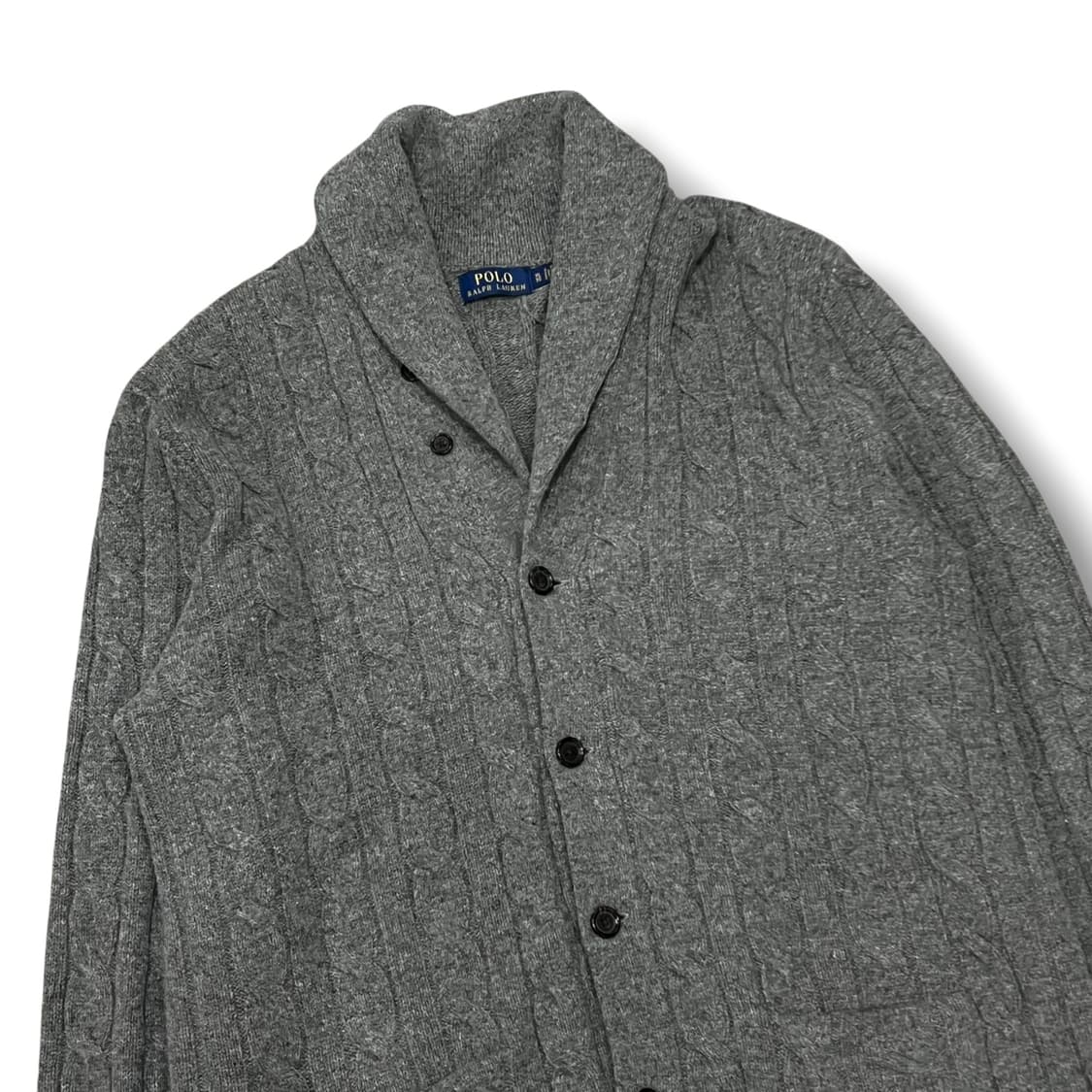 폴로 랄프로렌 숄카라 꽈배기 가디건 s08615 상품이미지4