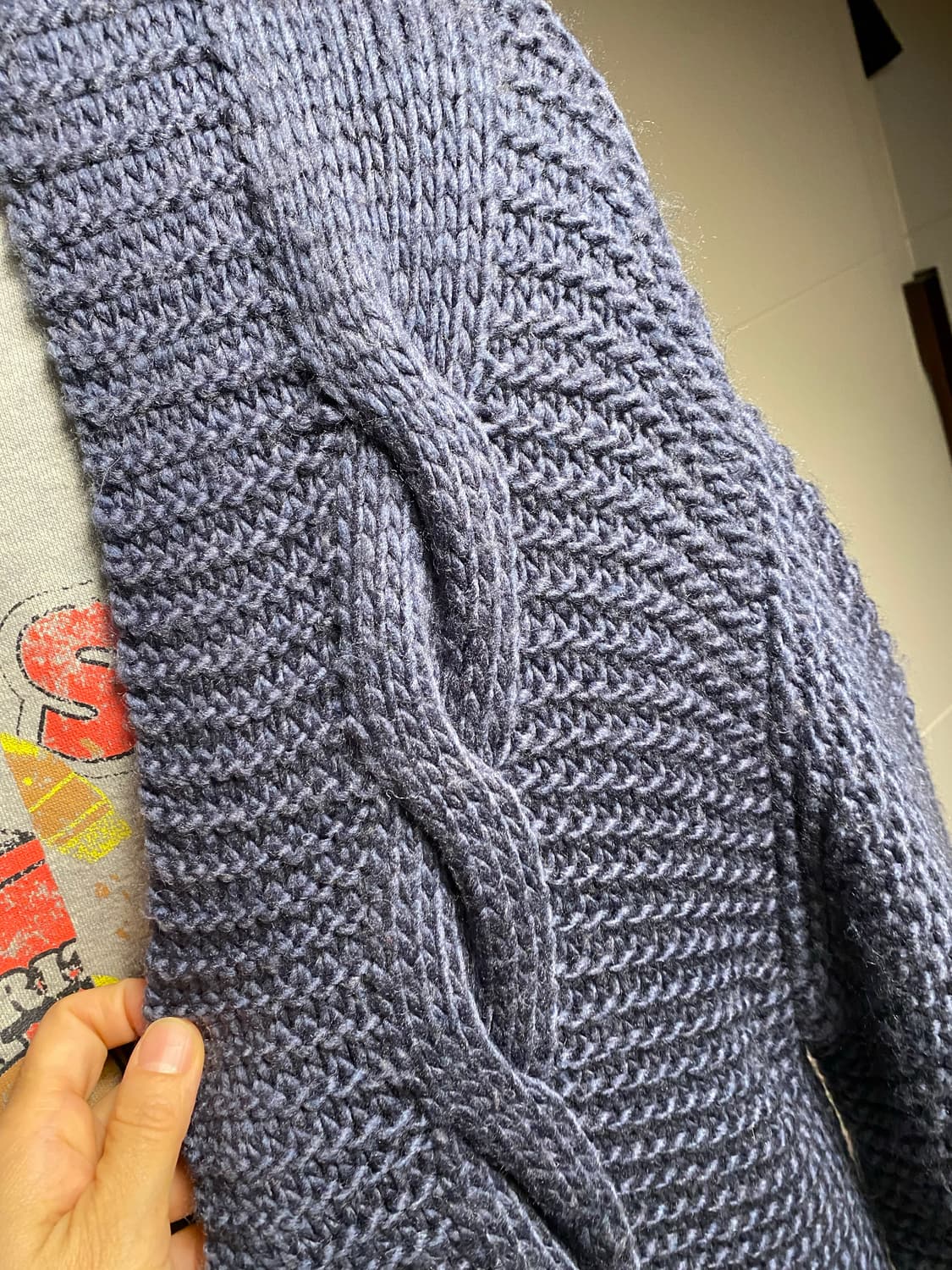 니코앤드 꽈배기 니트 가디건 사이즈4 상품이미지2