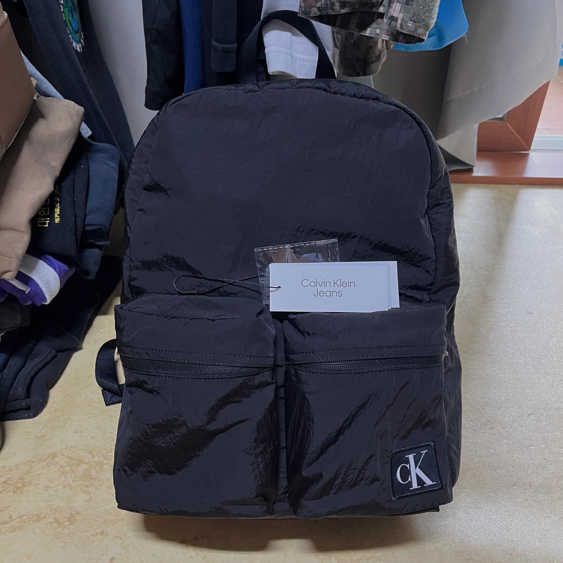 CK 캘빈클라인 나일론 백팩 상품이미지2