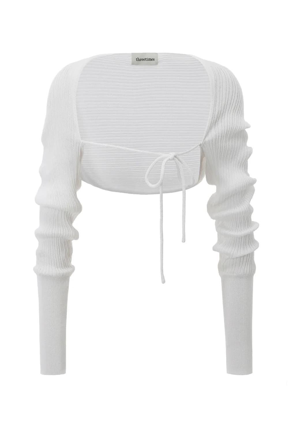 쓰리타임즈 릿볼레로 화이트 상품이미지1