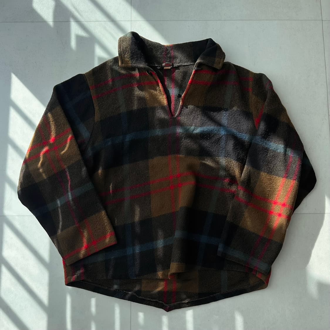 50년대 울리치 플란넬 풀오버 상품이미지1